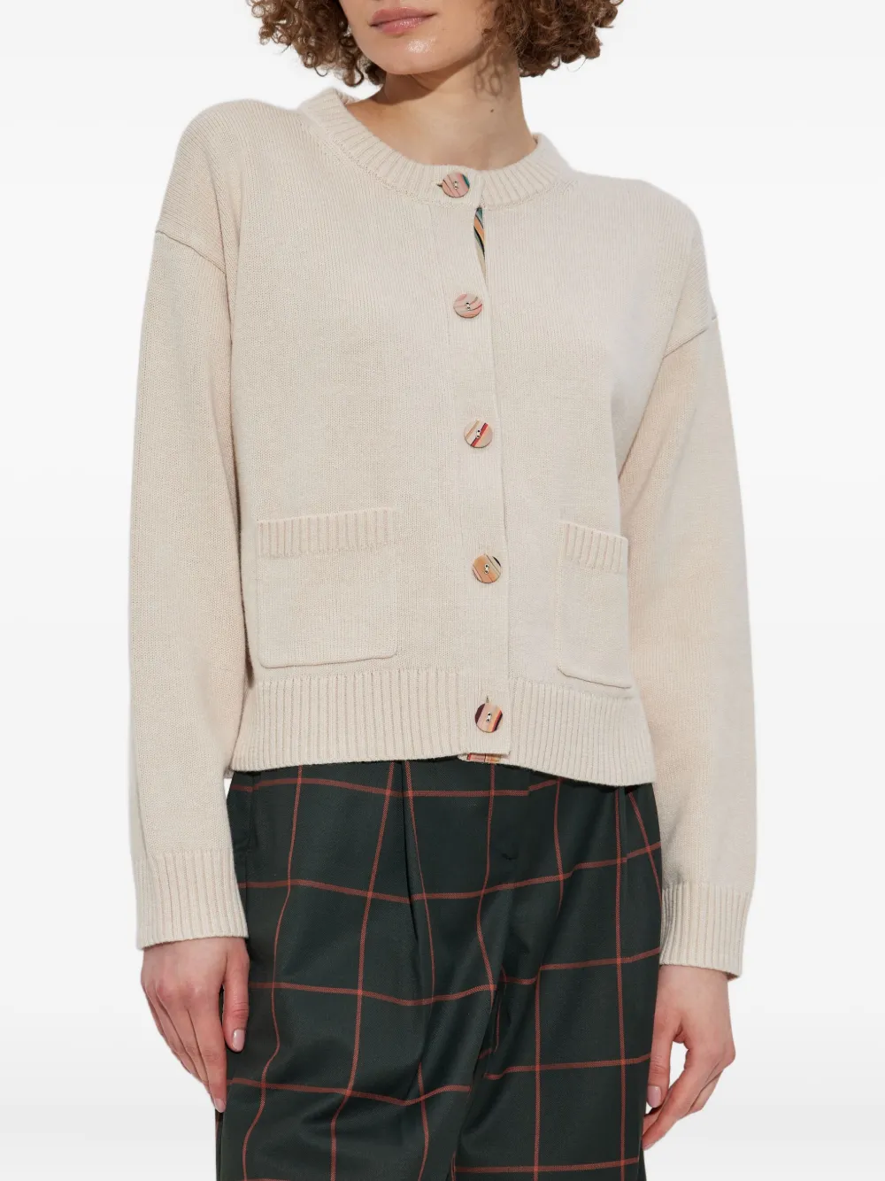 PS Paul Smith Gebreid vest Beige