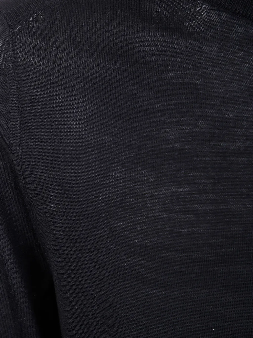 Paul Smith high-neck half-zip sweater Zwart