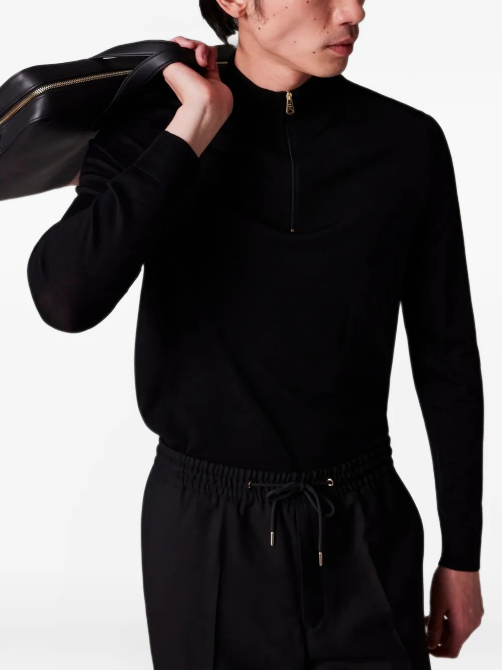 Paul Smith Trui met hoge hals Zwart