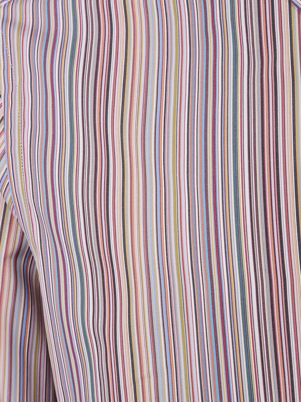 Paul Smith striped shirt Roze