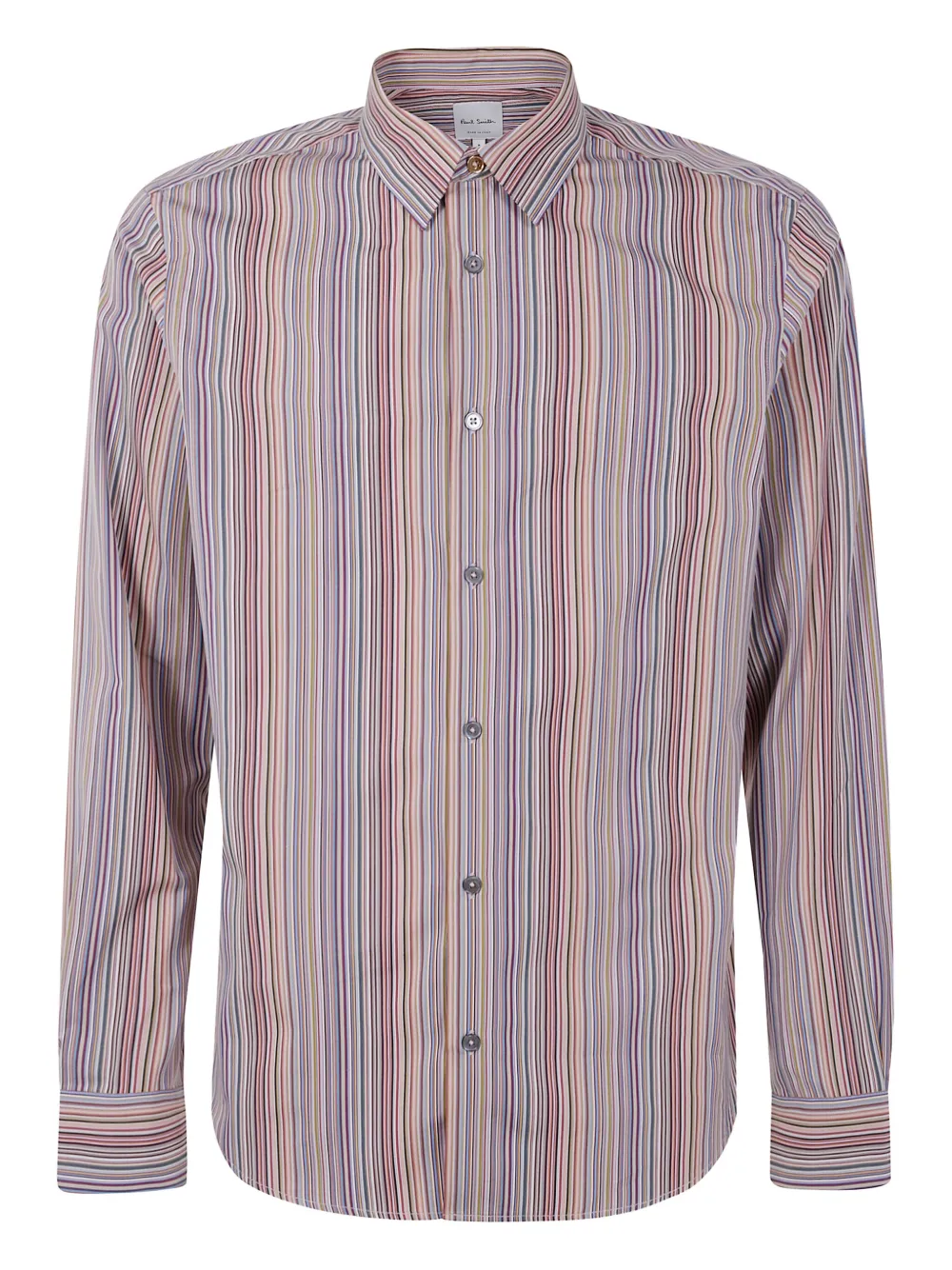 Paul Smith multicoloured striped shirt Roze