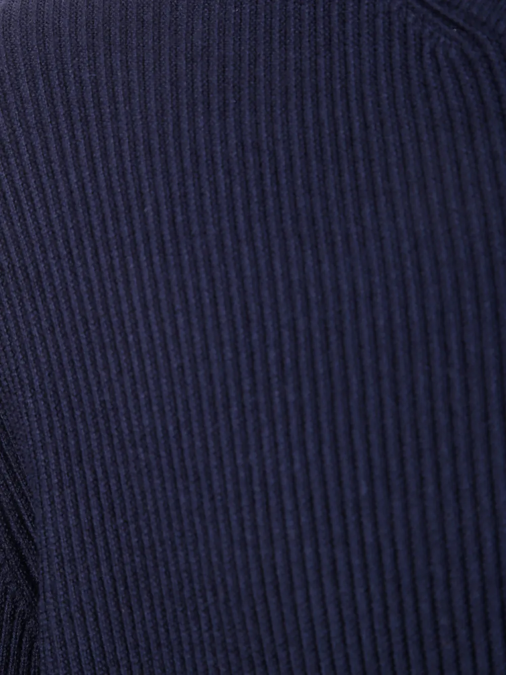 Paul Smith Geribbelde trui met ritshals Blauw