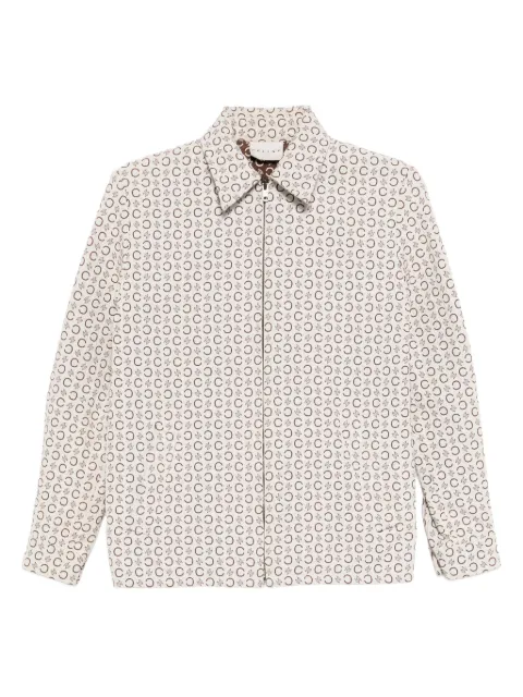 Céline Pre-Owned 1990-2000s zip up jacket macadam