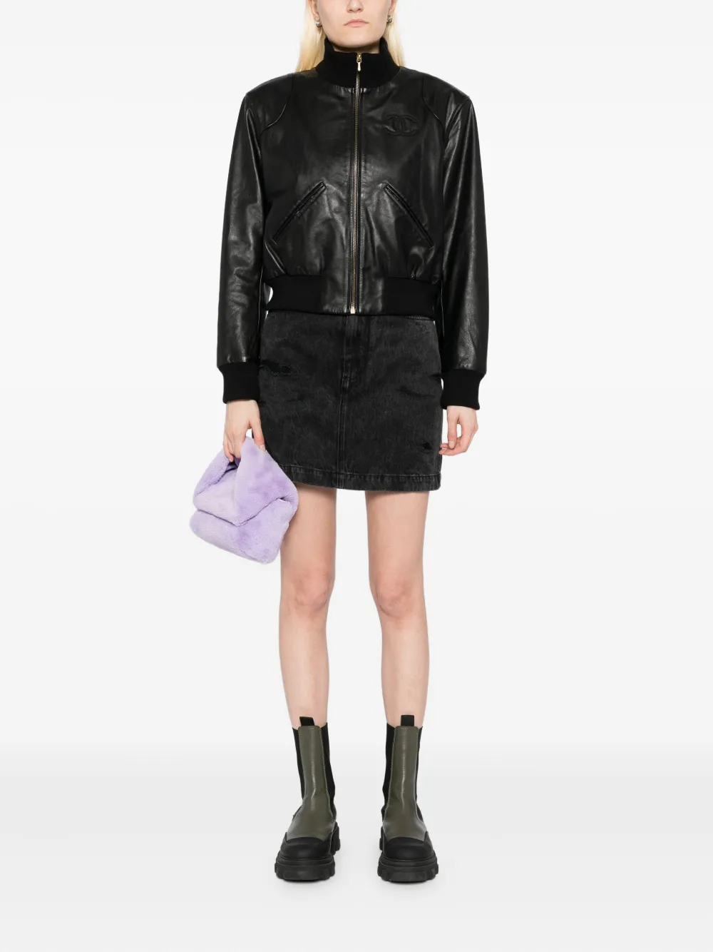 CHANEL Pre-Owned 1990-2000s zip-up jacket | Image 2