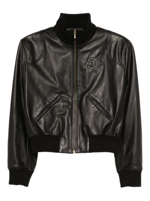 CHANEL Pre-Owned 1990-2000s zip-up jacket