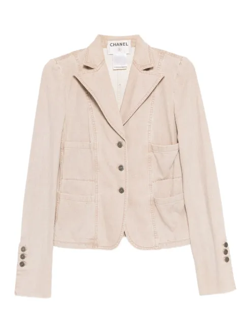 CHANEL Pre-Owned 1990-2000s single-breasted jacket
