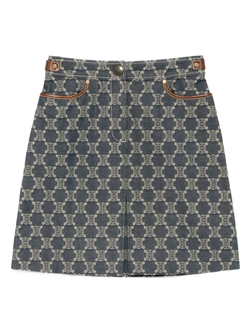 Céline Pre-Owned 1990-2000s skirt macadam denim | Blue | Image 1