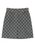 Céline Pre-Owned 1990-2000s skirt macadam denim - Blue