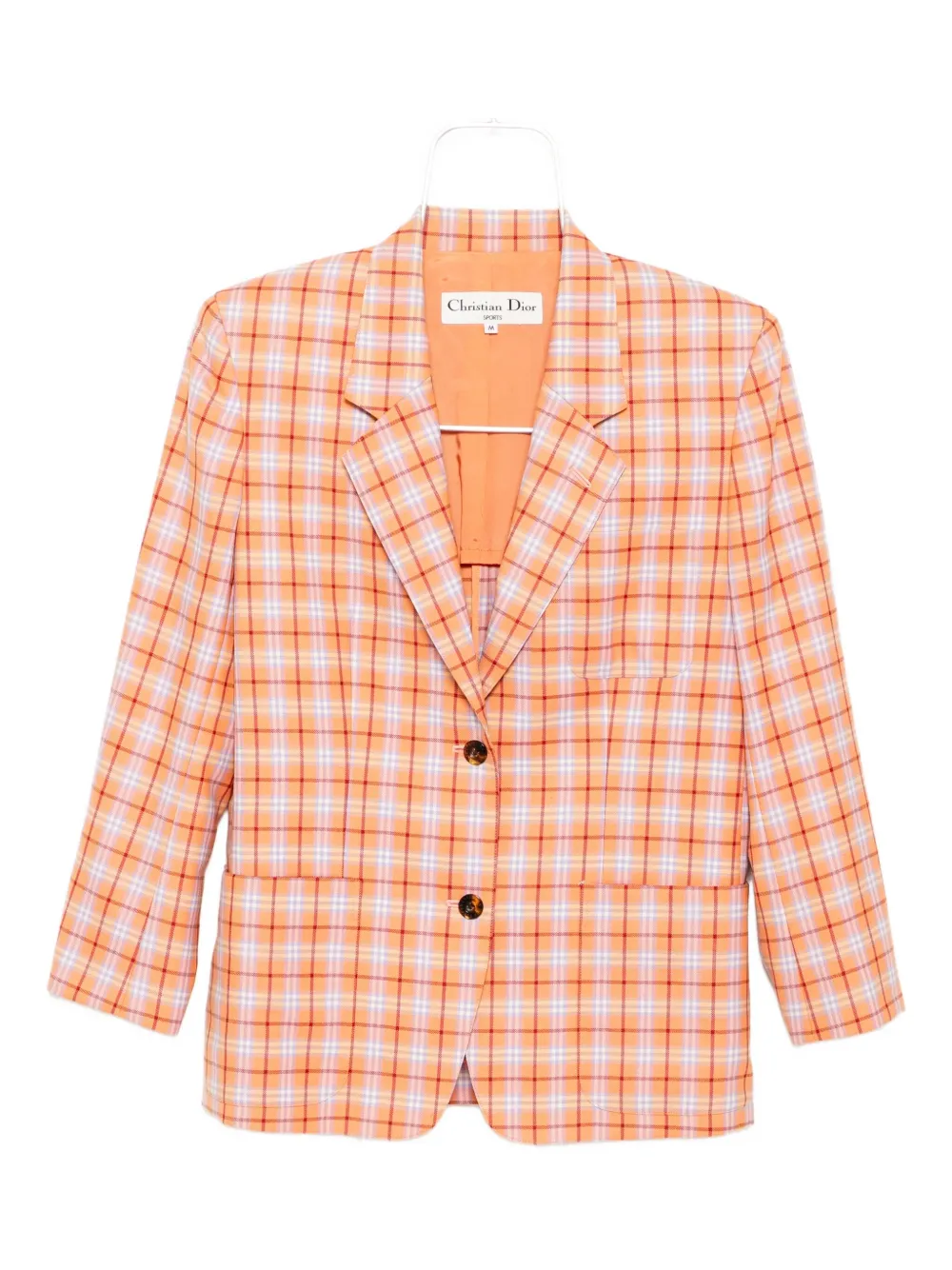 Christian Dior Pre-Owned Giacca monopetto 2002 - Arancione