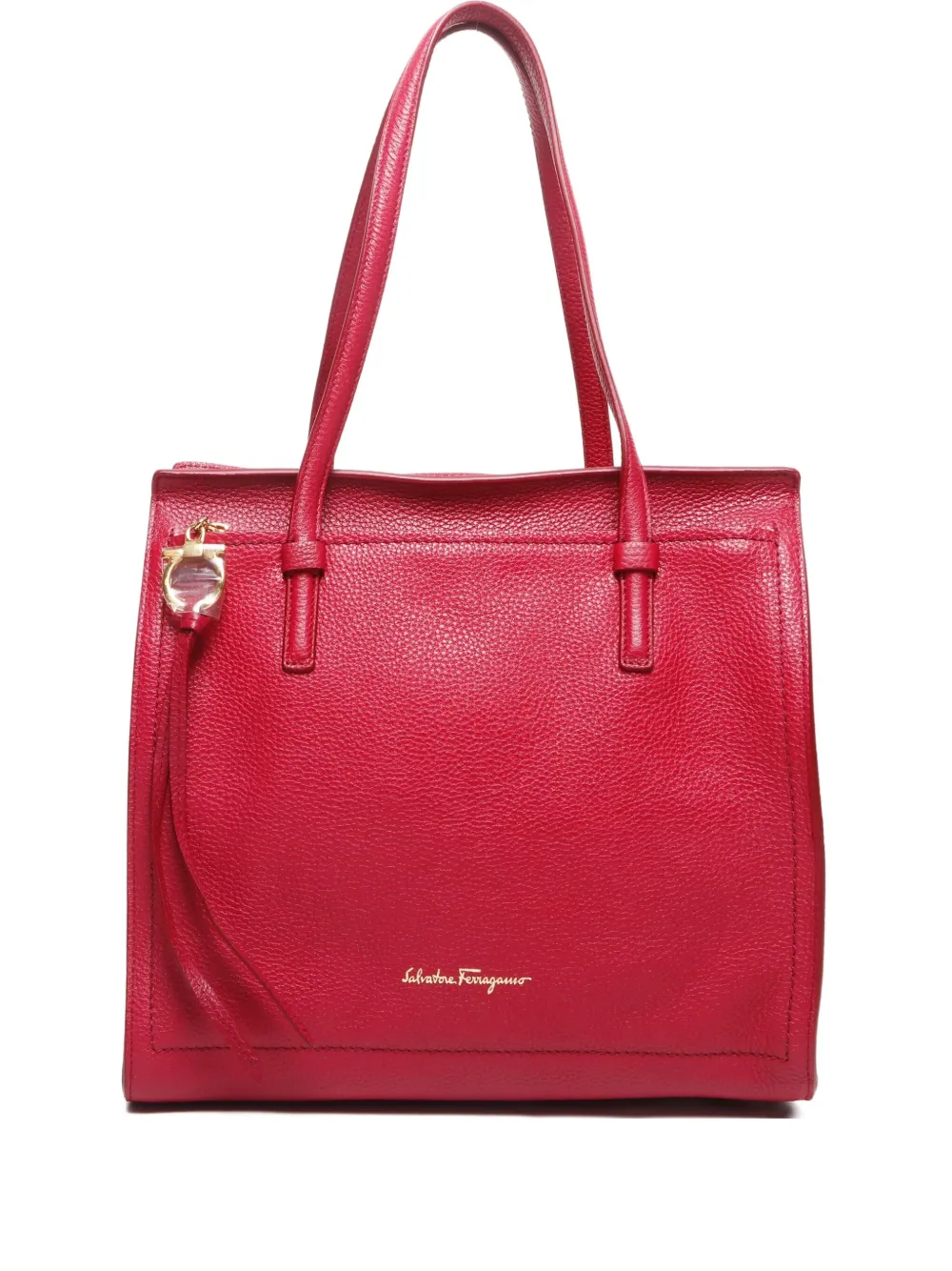 Ferragamo Pre-Owned 2000-2020 leather shoulder bag | Pink | Image 1