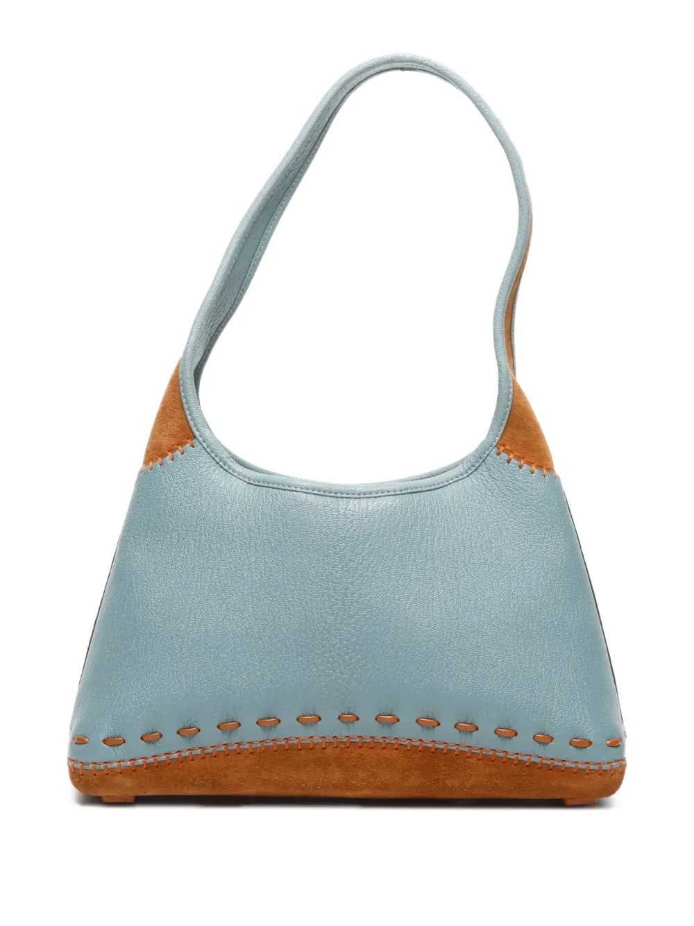 Ferragamo Pre-Owned 2000-2015 leather shoulder bag | Blue | Image 1
