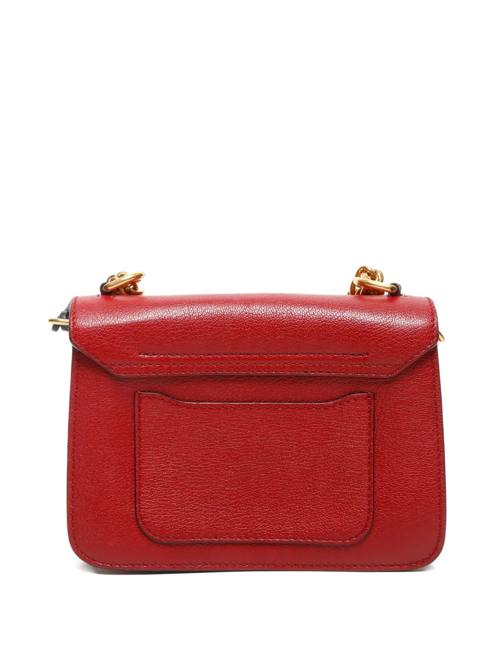 Pre-owned Chloé 2010s Milly Chain Leather Cross Body Bag