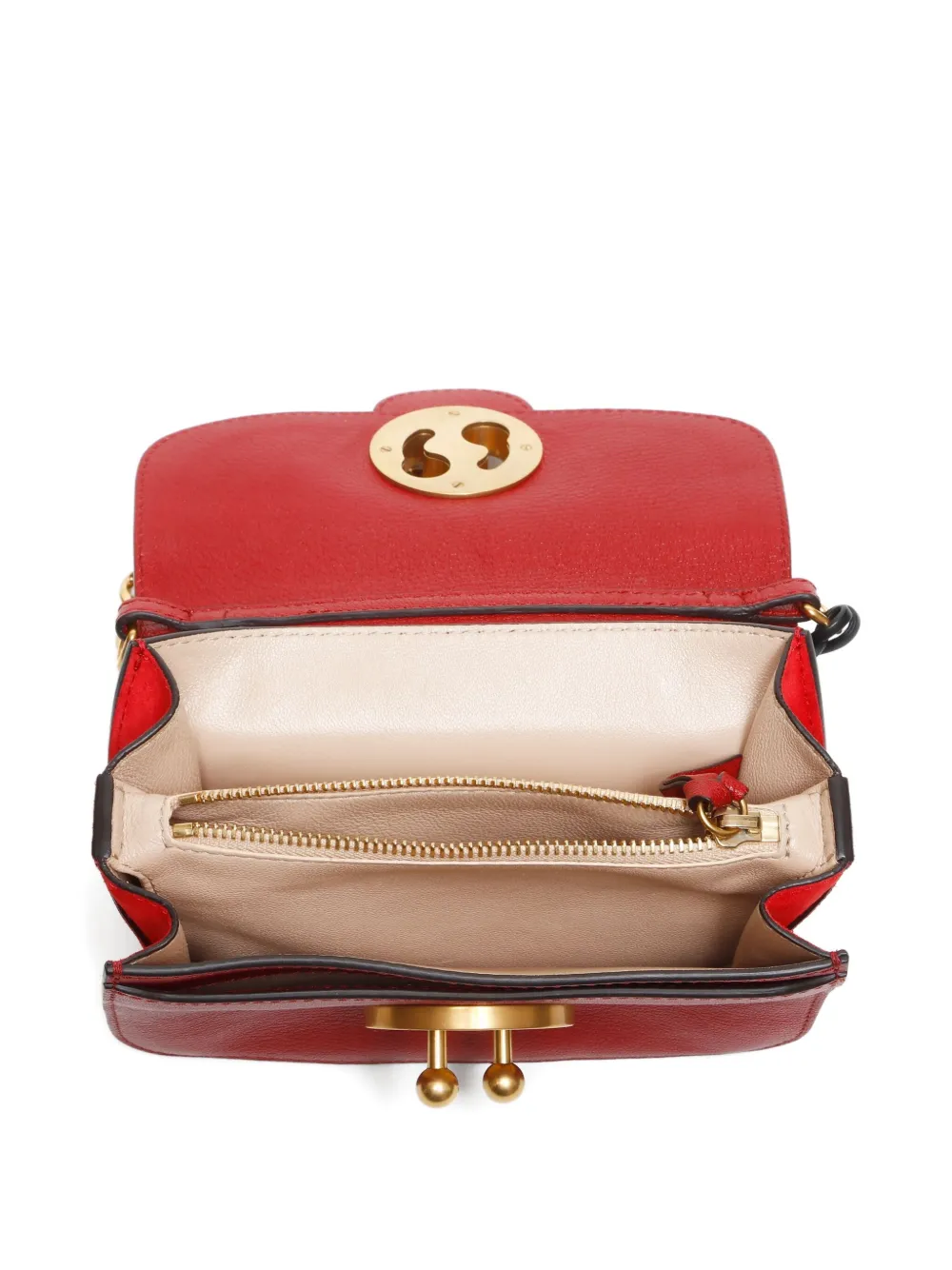Pre-owned Chloé 2010s Milly Chain Leather Cross Body Bag