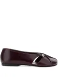 ALOHAS Ravena ballet flats - Red