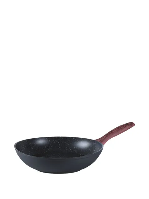 Sambonet wood-handle wok