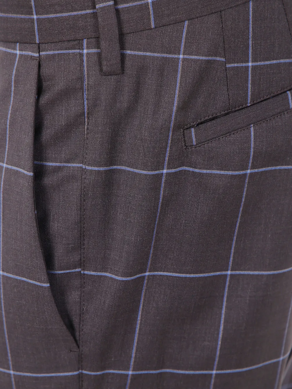 Paul Smith Geruite pantalon Bruin