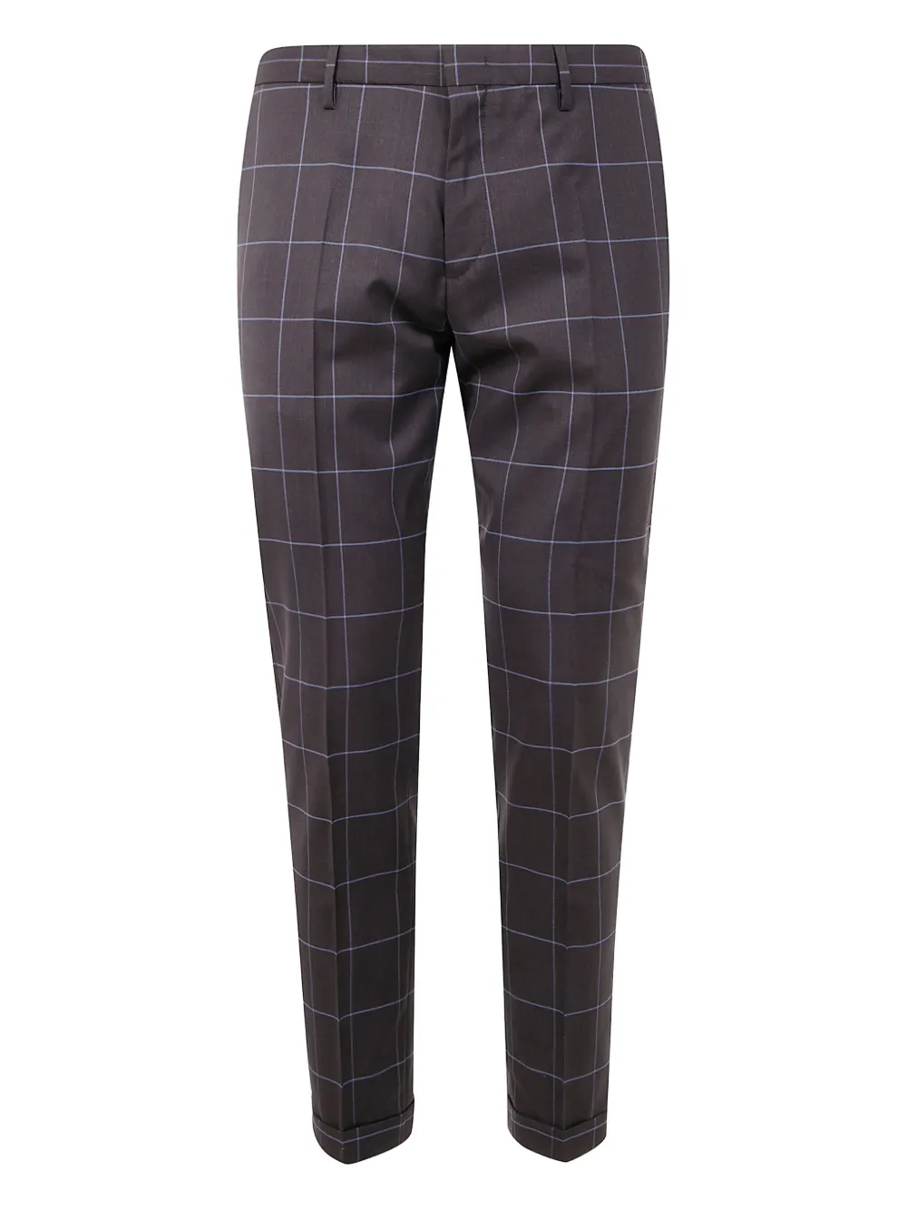 Paul Smith checked-pattern tailored trousers | Brown | Image 1