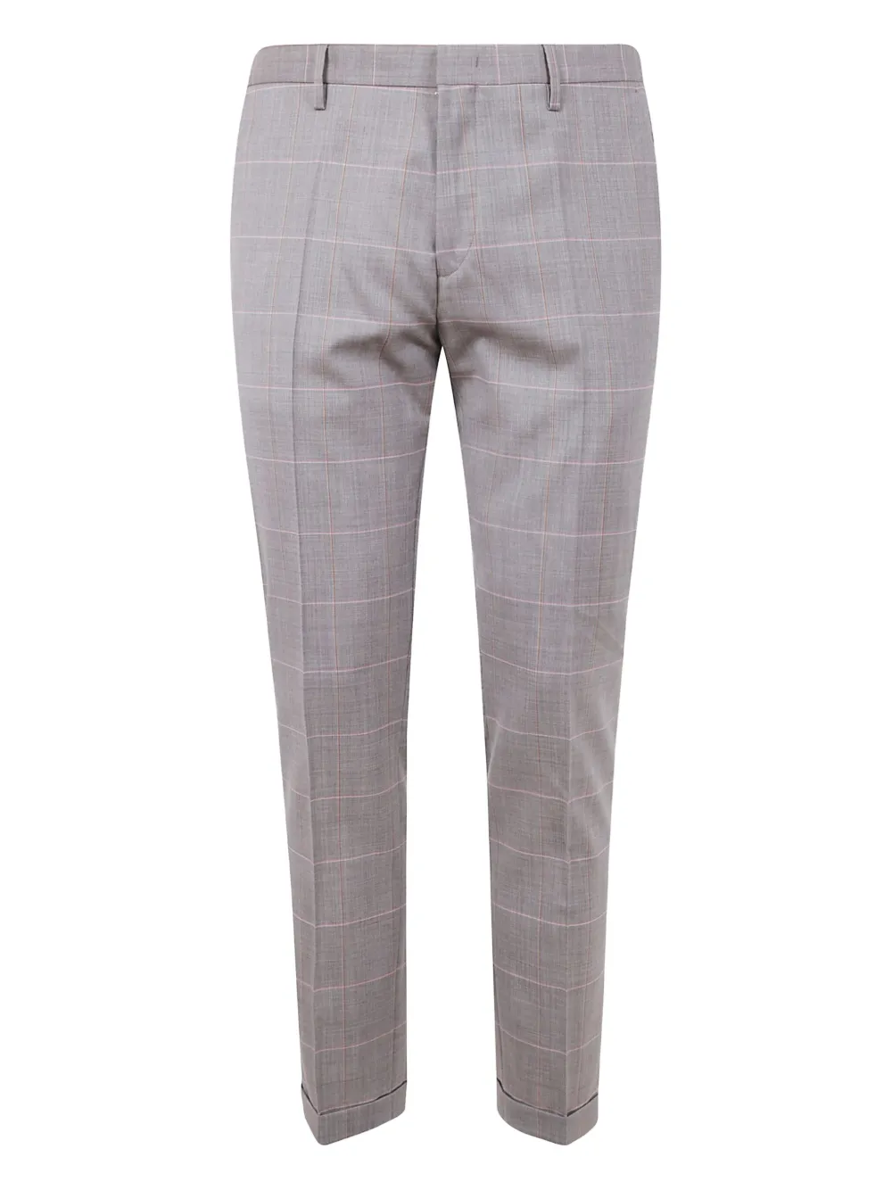 Paul Smith checked-pattern tailored trousers | Grey | Image 1