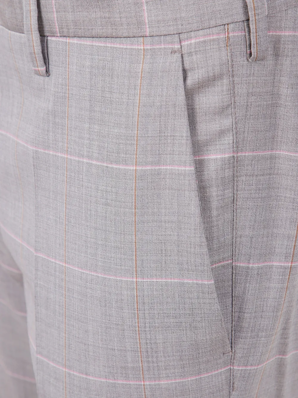Paul Smith Geruite pantalon Grijs