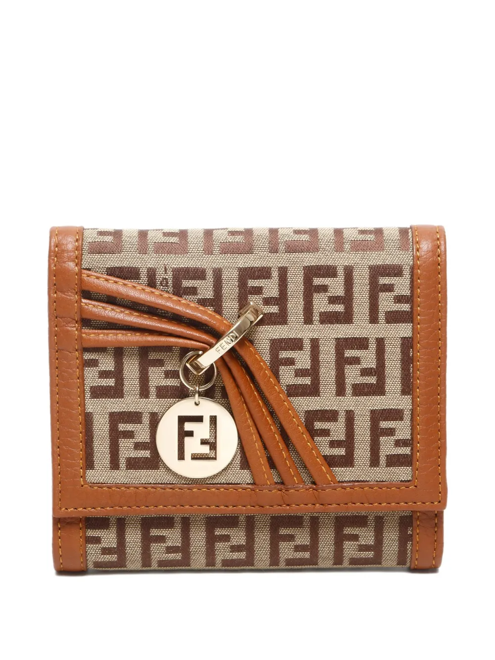 Fendi Pre-Owned 1990s monogram pattern leather wallet | Image 1