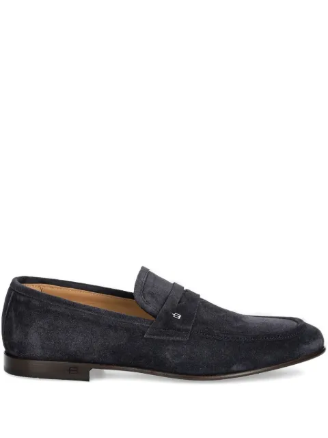 Baldinini suede penny loafers