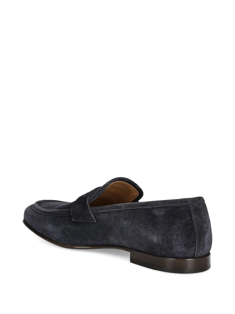 Baldinini suede penny loafers Blue