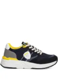 Blauer Ray panelled lace-up sneakers - Blue