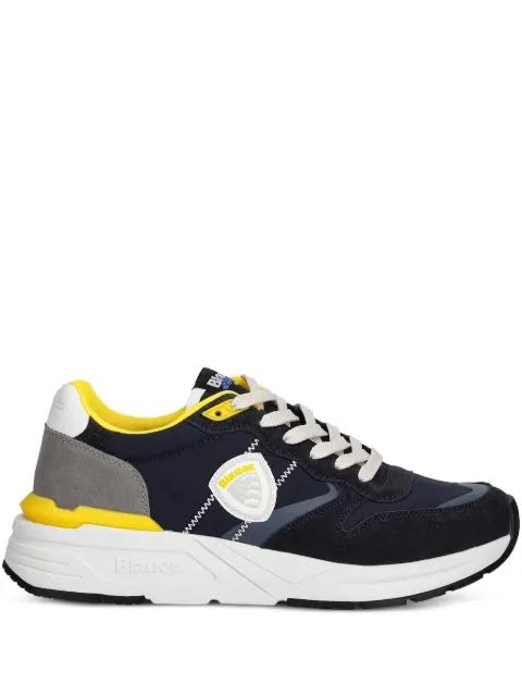 Blauer Ray panelled lace-up sneakers