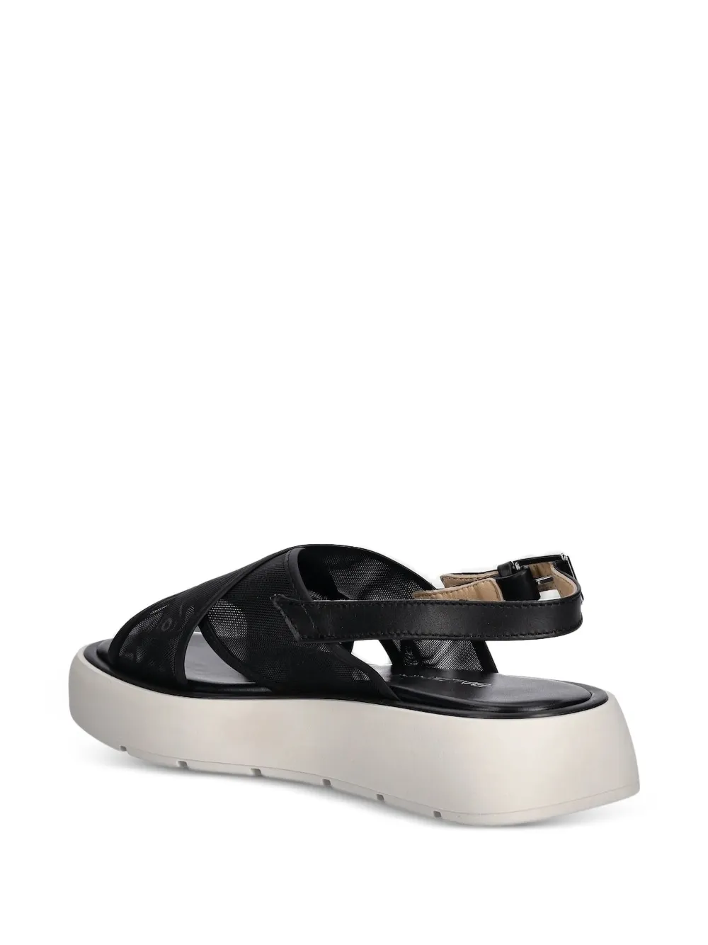 Baldinini Sandalen met gekruiste bandjes Zwart