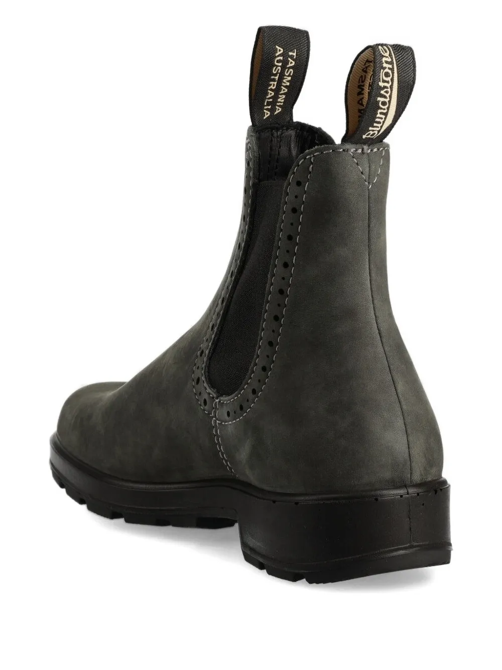 Blundstone Perforated Chelsea Boots In Gray