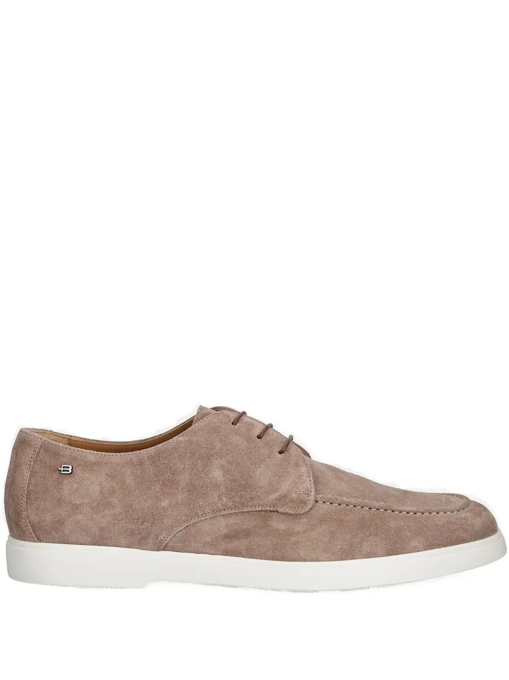 Baldinini suede lace-up shoes Brown