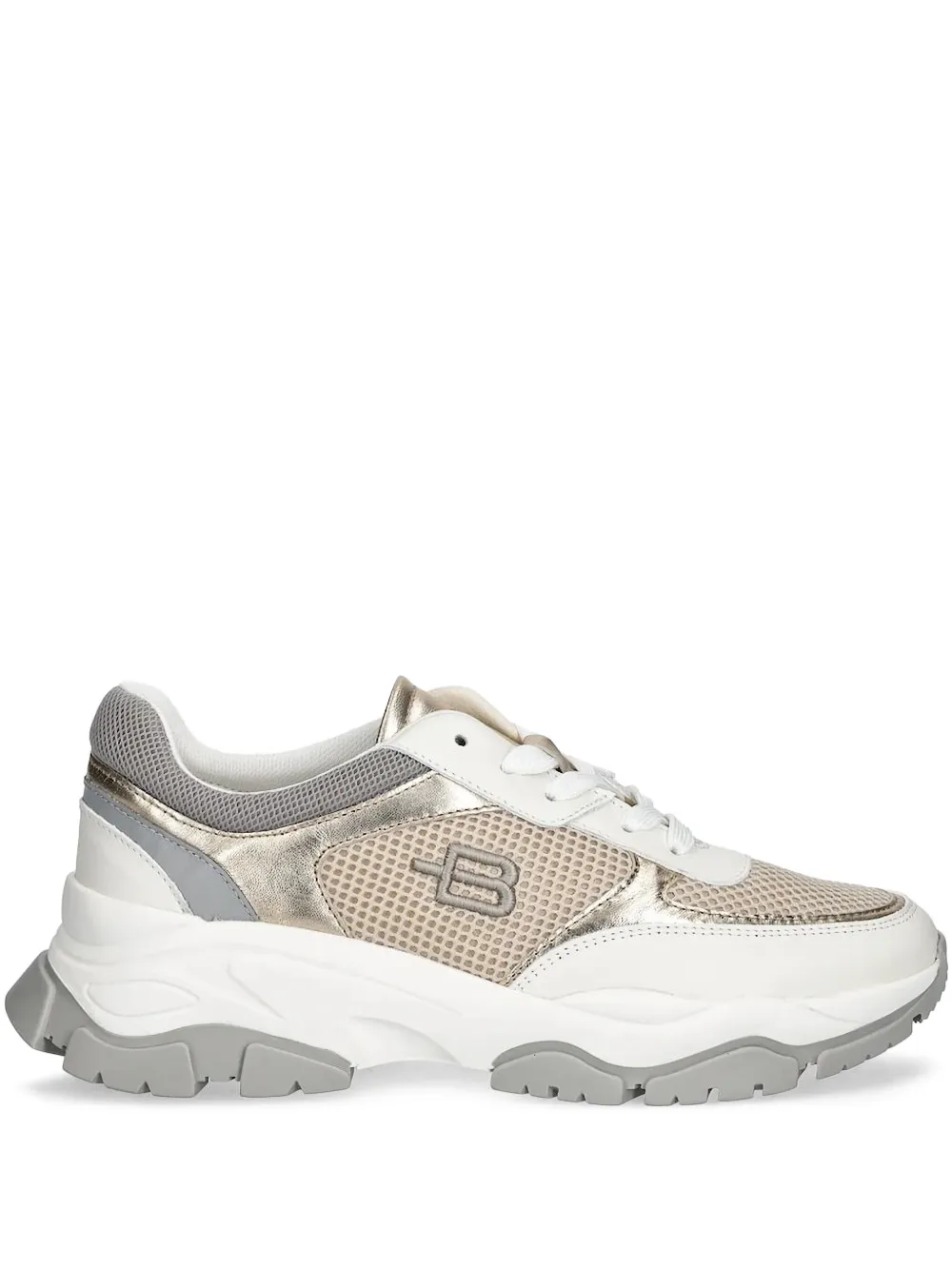 Baldinini metallic-detail sneakers Neutrals