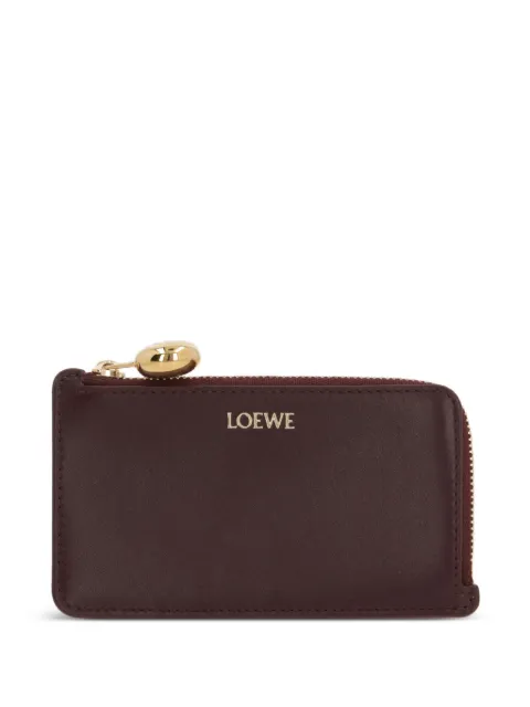 LOEWE engraved-anagram card holder