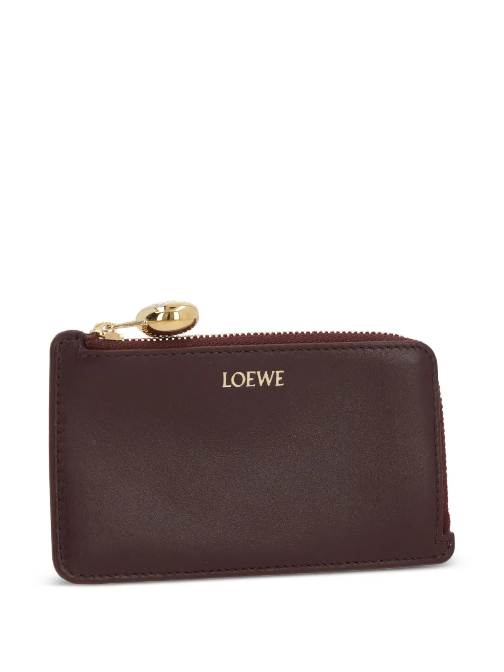 LOEWE Pasjeshouder met gegraveerd anagram Rood