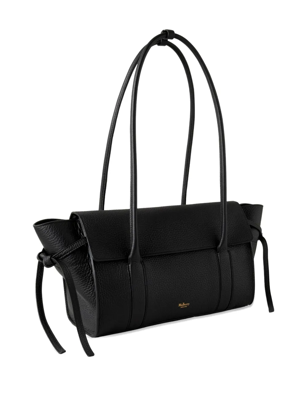 Mulberry Kleine Bayswater schoudertas Zwart
