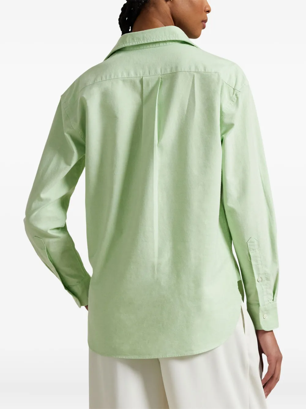 Polo Ralph Lauren Overhemd met geborduurd logo Groen