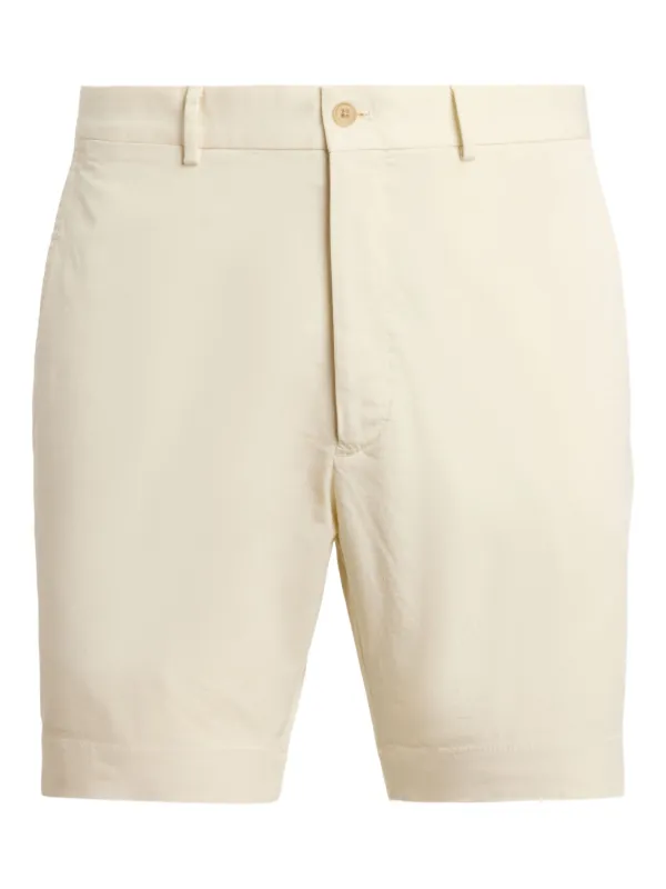 Ralph Lauren Purple Label Button-up Shorts in Neutrals