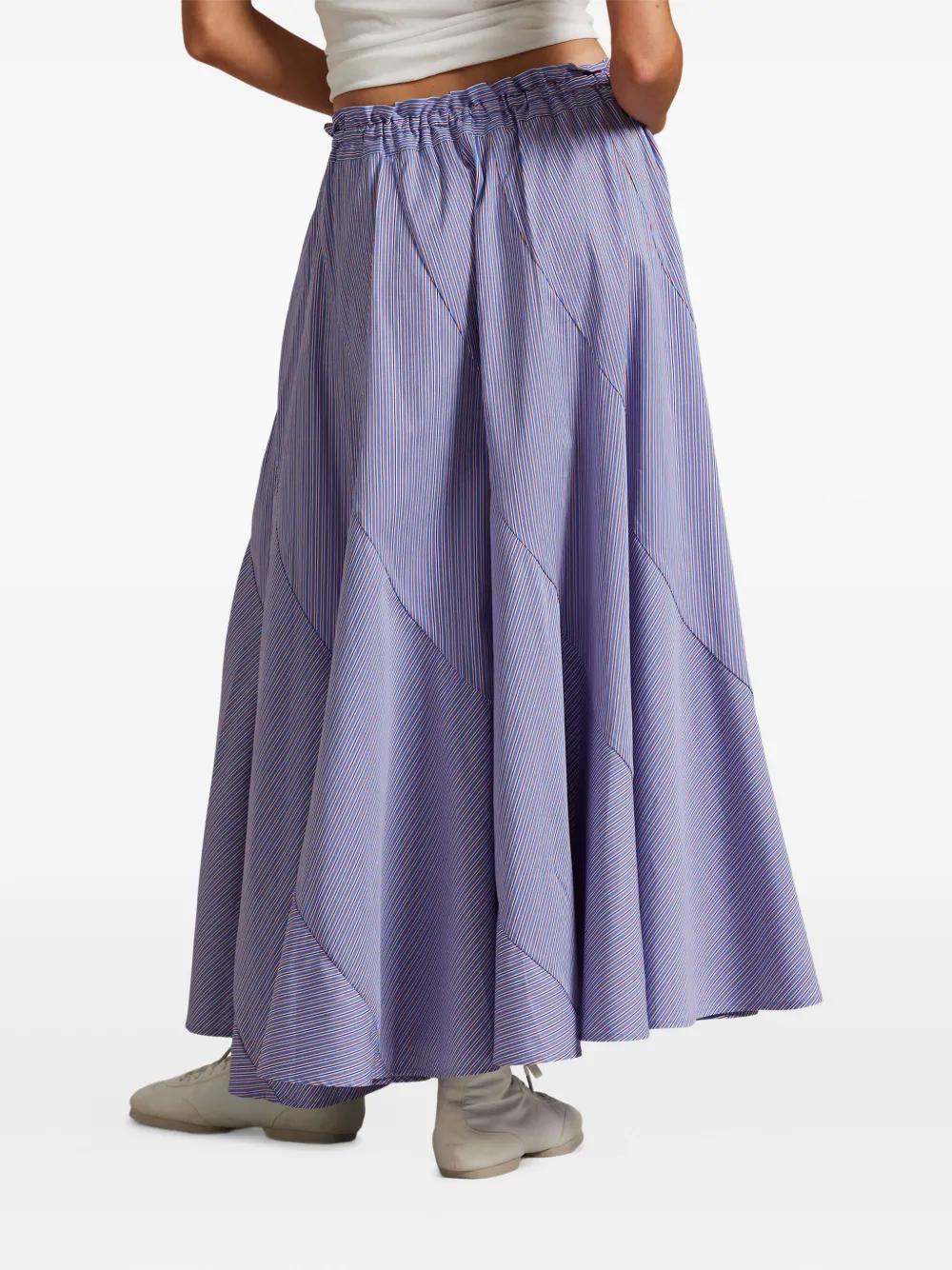 Polo Ralph Lauren Rok met gestreepte vlakken Blauw