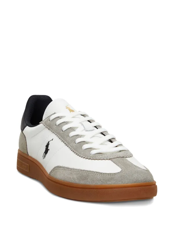 Polo Ralph Lauren Bedford Panelled low-top Sneakers | Grey