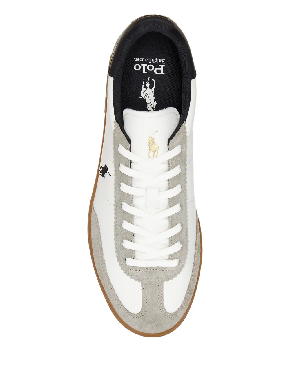 Polo Ralph Lauren Bedford panelled low-top sneakers Grey