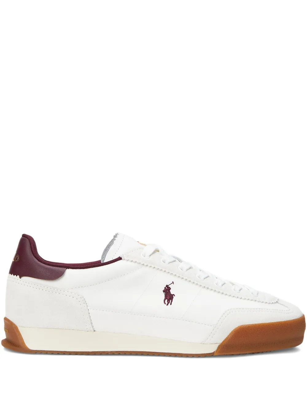Polo Ralph Lauren Bedford panelled low-top sneakers Grey