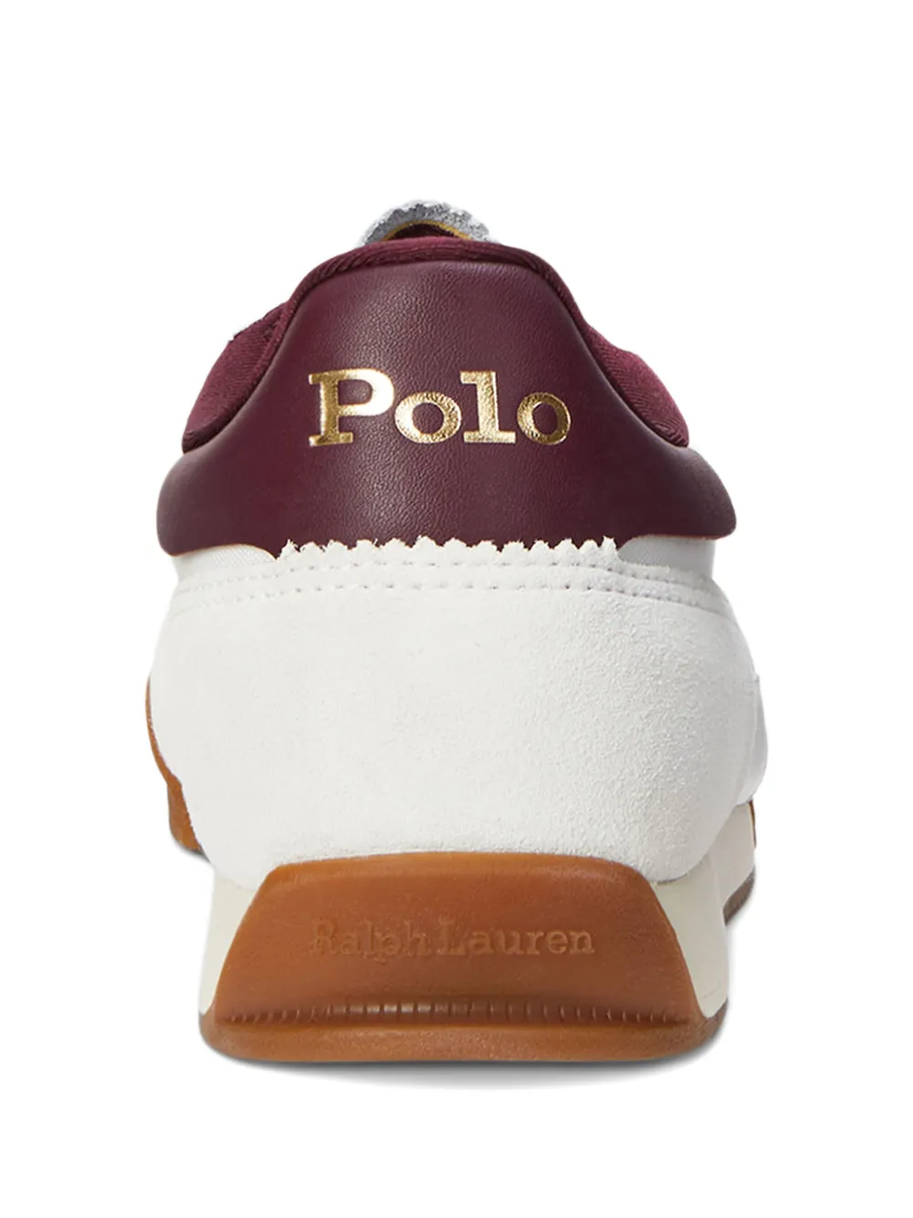 Polo Ralph Lauren Hester suede leather sneakers White