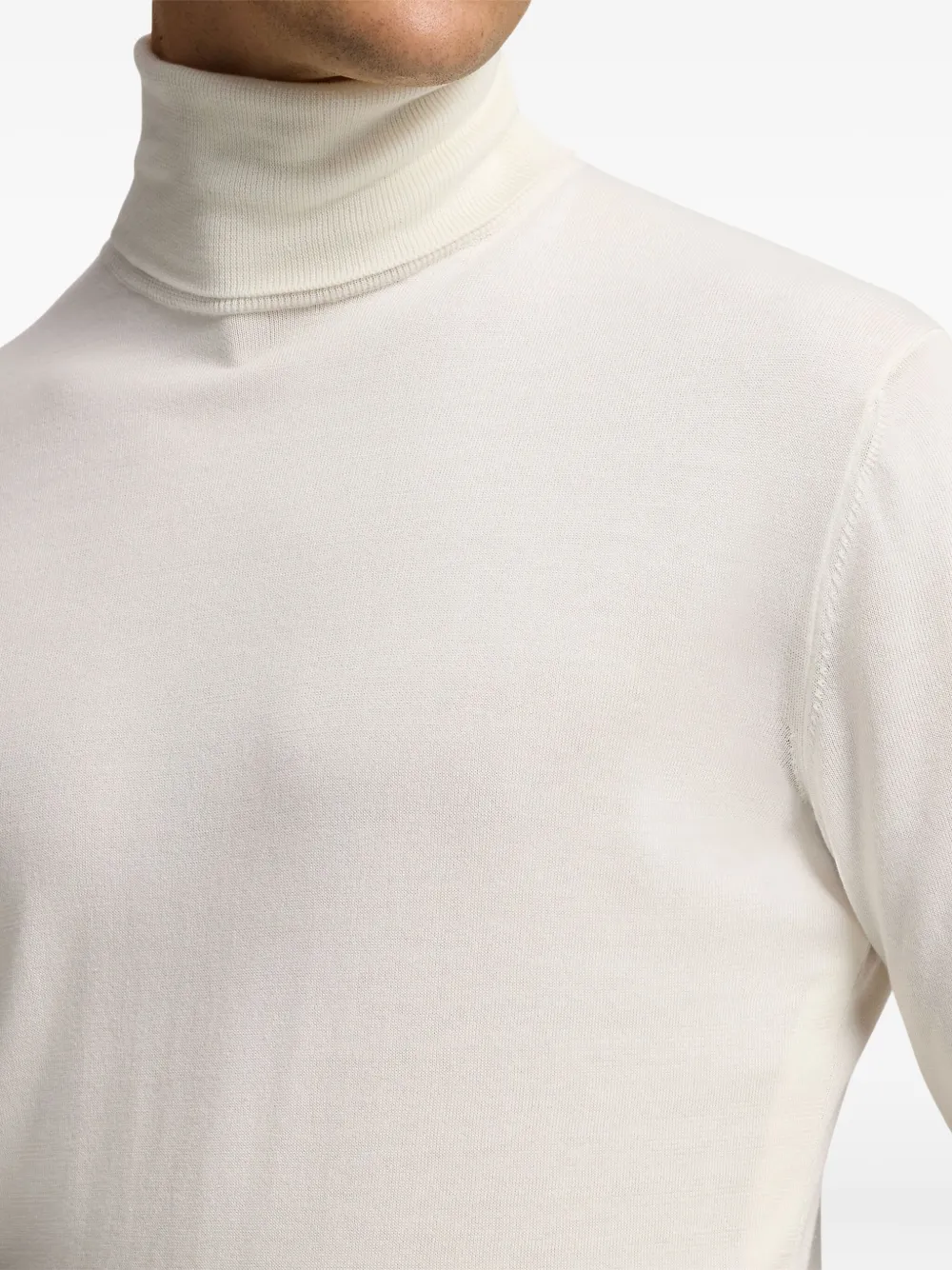 Ralph Lauren Purple Label Coltrui met lange mouwen Beige