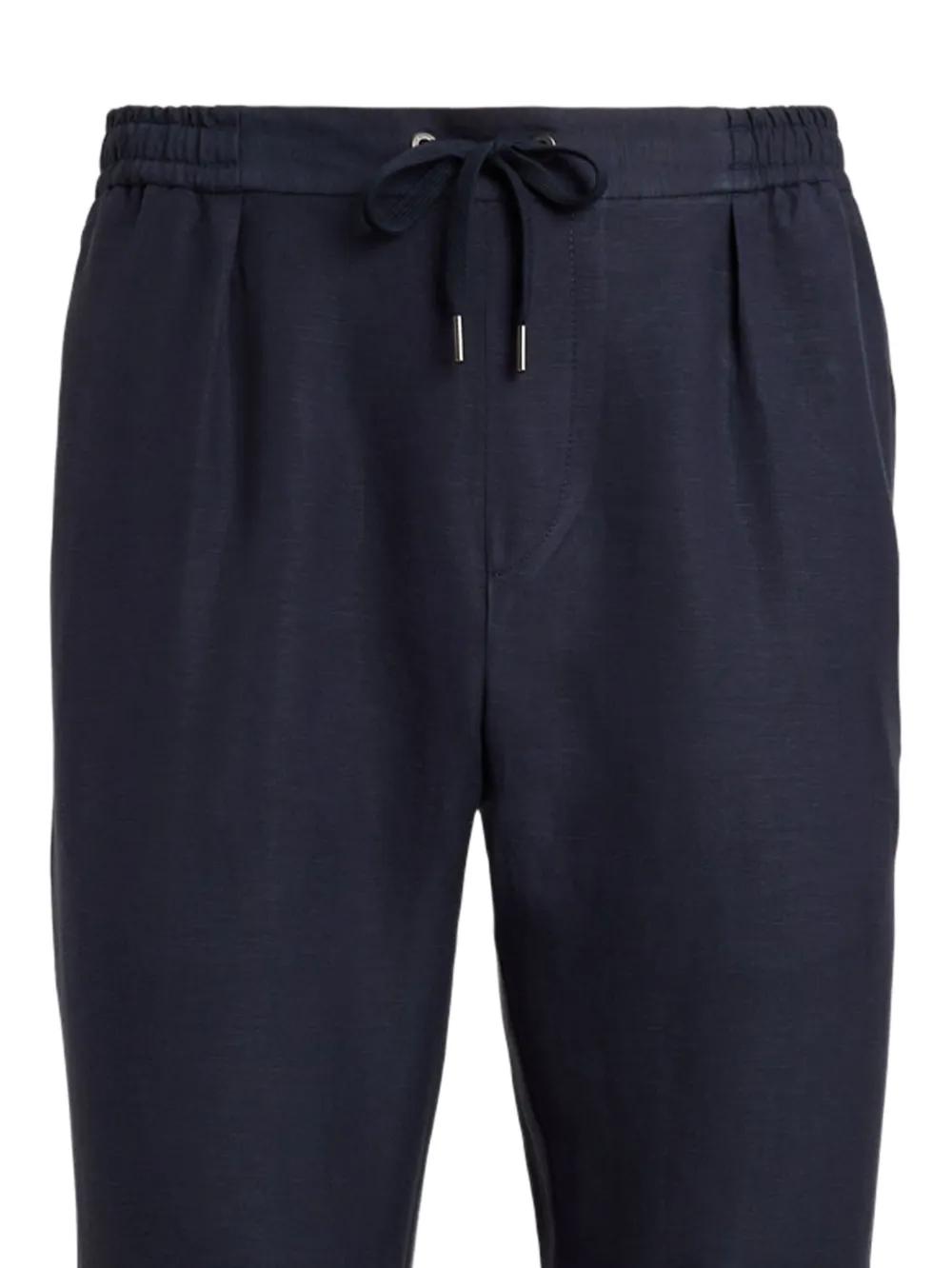 Ralph Lauren Purple Label Plooibroek met trekkoord Blauw