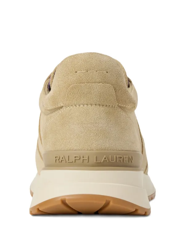 Ralph Lauren Purple Label Leather Sneakers | Neutrals | FARFETCH