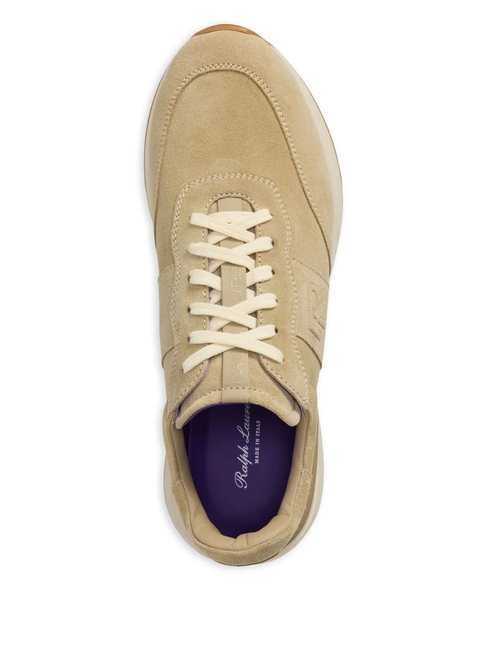 Ralph Lauren Purple Label leather sneakers Neutrals