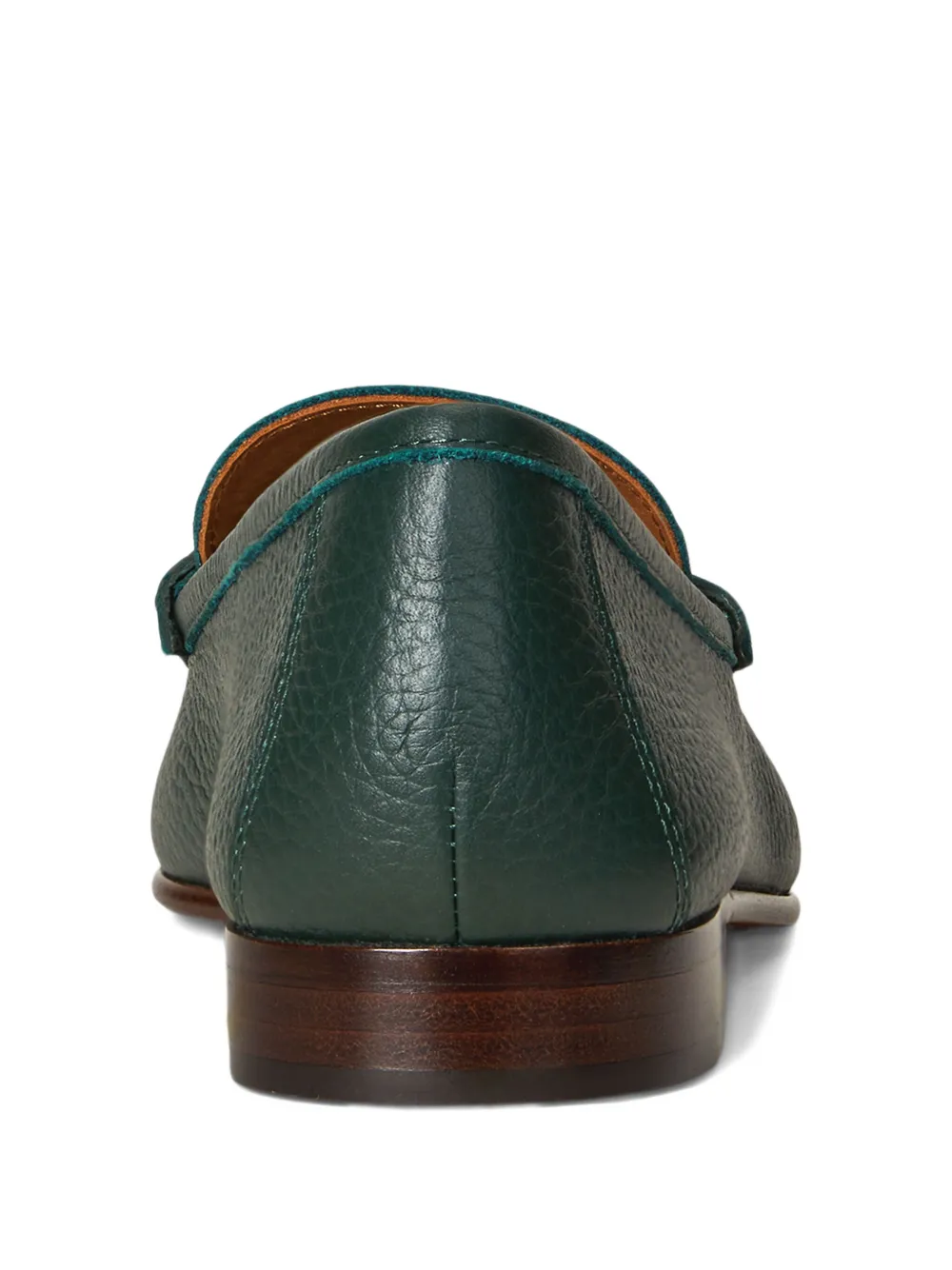 Polo Ralph Lauren pebble leather loafers Green
