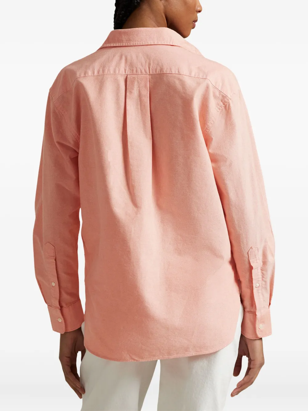 Polo Ralph Lauren Overhemd met geborduurd logo Oranje