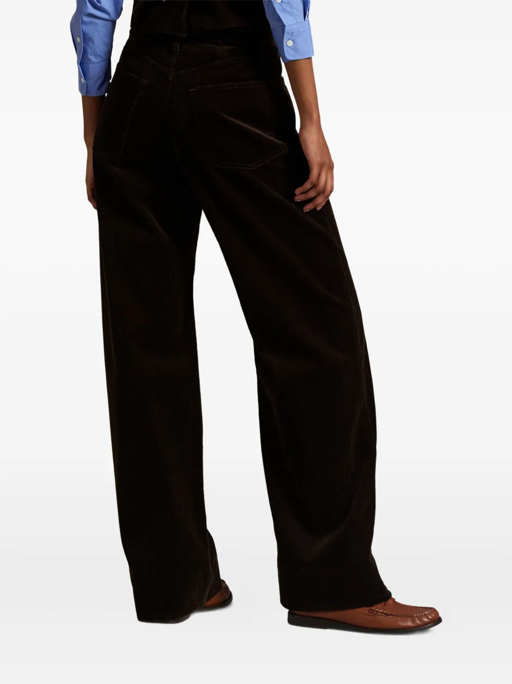Polo Ralph Lauren Ribfluwelen broek Bruin