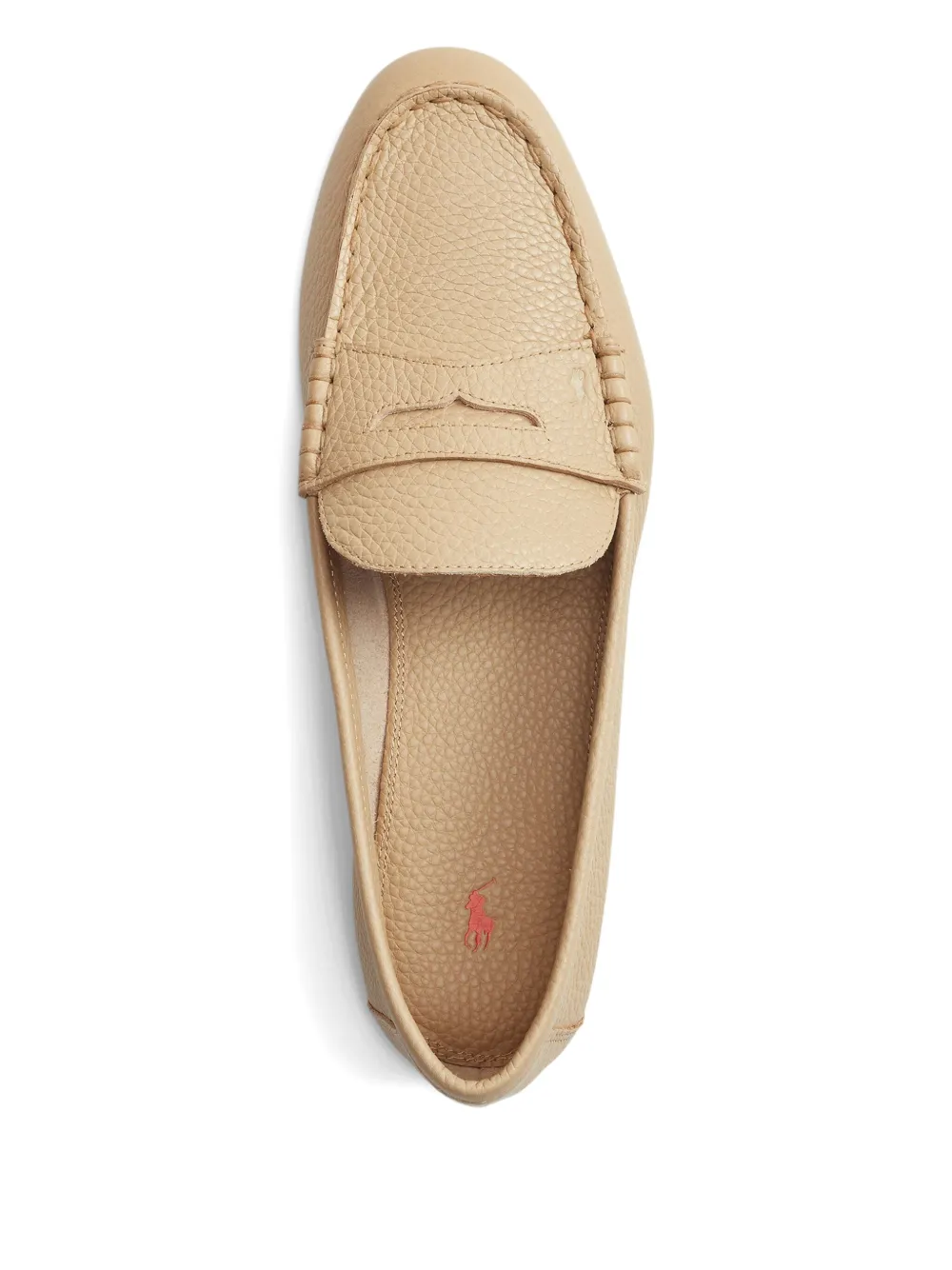 Polo Ralph Lauren Loafers met textuur Beige